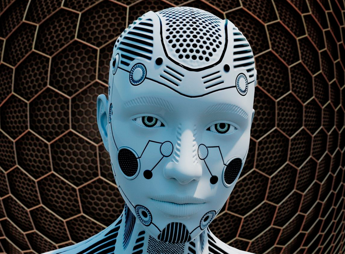 Artificial intelligence (искусственный интеллект). роботы будущего. перспективные технологии будущего. искусственный интеллект. робот с искусственным интеллектом.