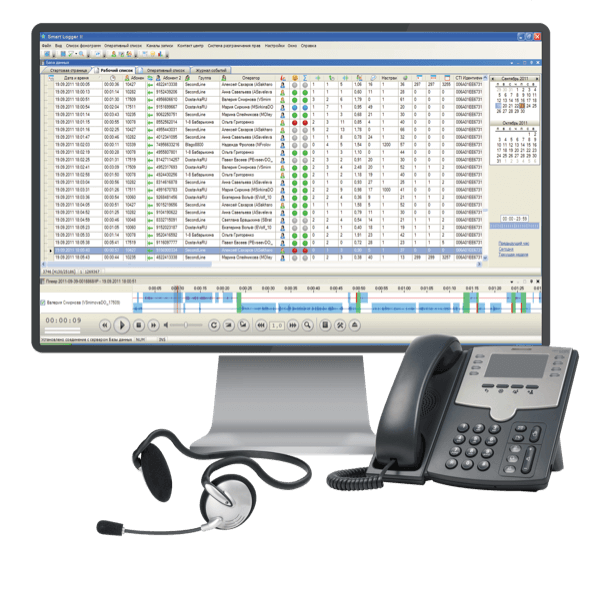 Система контроля качества работы операторов Smart Logger